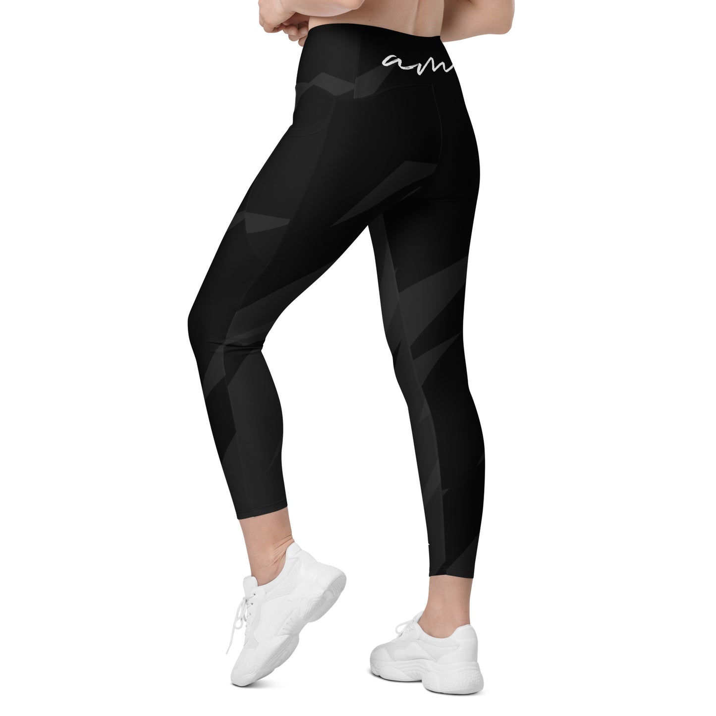 AM Crossover Leggings with Pockets