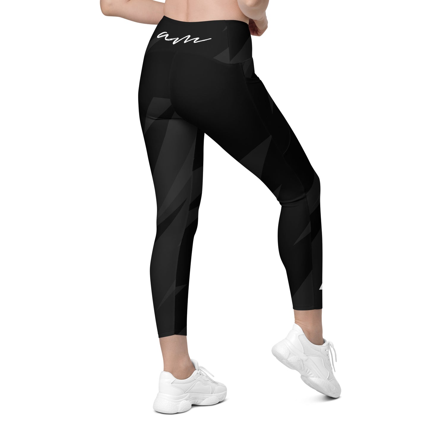 AM Crossover Leggings with Pockets