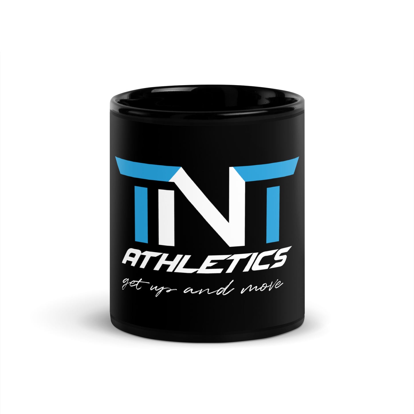 TNT Black Glossy Mug