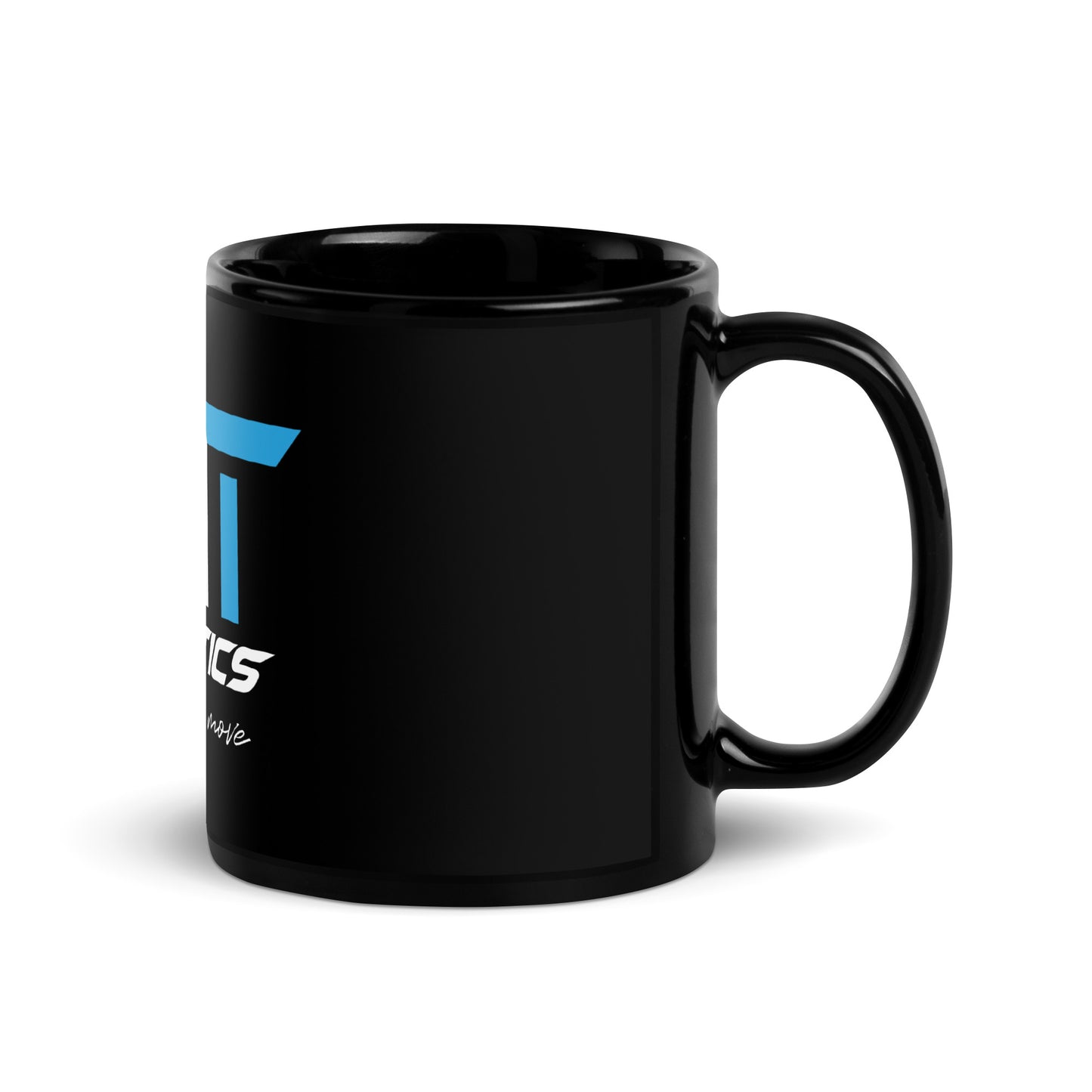 TNT Black Glossy Mug