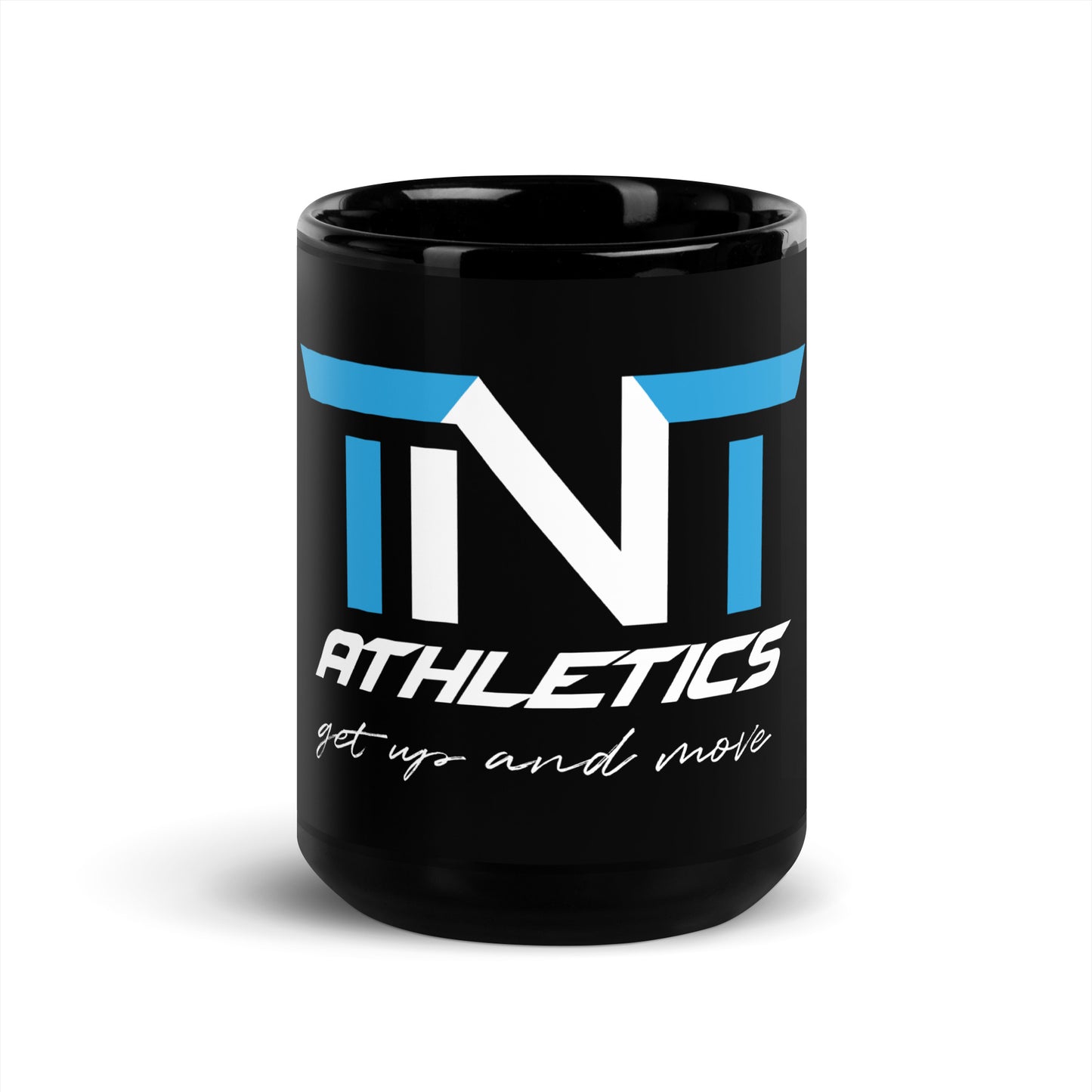 TNT Black Glossy Mug